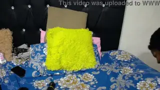 Curvy Stepsister in Cosplay Teases and Pisses Solo