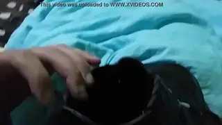 Latino Neighbor Gets a Foot-Focused Handjob Finish