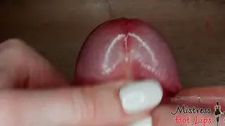 Brunette Domme Controls the Pace in a POV Handjob Session