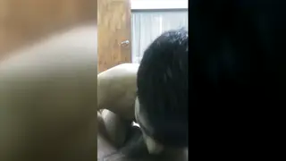Quick Blowjob Ends in Sudden Release