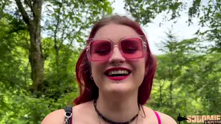 Redhead MILF Takes Two Cocks in Anal Threesome