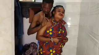 Wife Takes Her Lover Deep in a Homemade Quickie