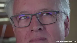 Blonde Teen Rides an Older Man in Homemade Footage