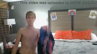 Slim Twink Performs a Seductive Dance Showing Off His Body