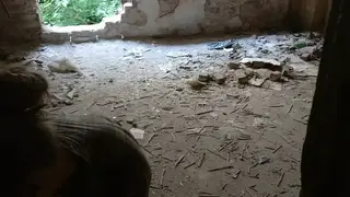 Blonde Stranger Takes a Public Creampie in an Abandoned Building