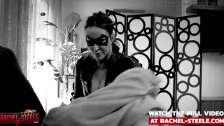 Masked MILF Dominates in Latex Catsuit POV
