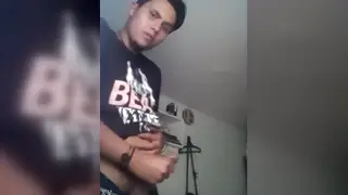 Teen Boy Strokes Himself to Release