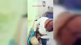 Indian Bhabhi Takes Rough Anal Creampie from Husband