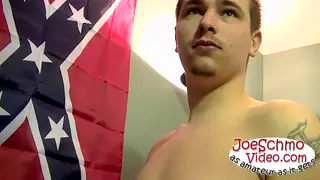 Tattooed Studs Use Toys Before Bareback Fucking