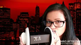 European Teen Brunette Delivers Intimate ASMR Ear Worship Session