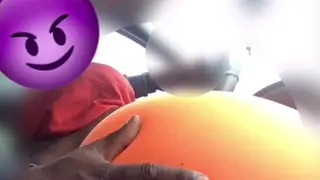 Teen Gives Deepthroat Blowjob in a Parked Car