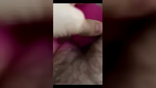 Hairy Amateur Enjoys Solo Masturbation Session