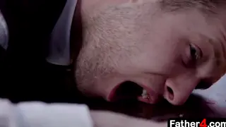 Twink in Uniform Takes Bareback Punishment