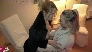 European Blonde Lesbians Explore Anal and Oral Play