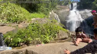 Brazilian Beauty Explores First Lesbian Encounter Outdoors