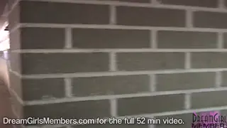 Blonde Flashes Big Tits in Public Airport