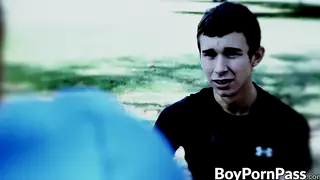 Vampire Hunk Drains Twink With Deepthroat and Handjob