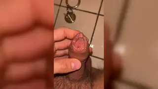 Hairy Sub Endures Chastity and Sounding