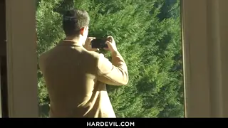 Blonde European Gaped by Two Cocks in Double Penetration