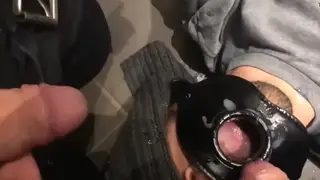 Amateur Group Trains at Urinal with Oral and Piss Play