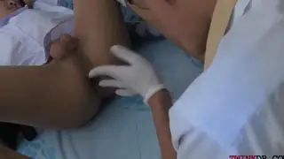 Asian Twink Examined and Bred by Doctor