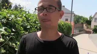 Muscular European Takes Rough Spanking and Rimming Outdoors