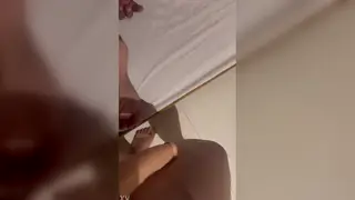 Girlfriend Pegs Bound Boyfriend in Role-Reversal Scene