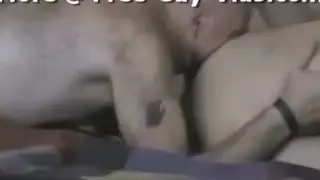 Hairy Bears Share Passionate Blowjob and Anal Sex