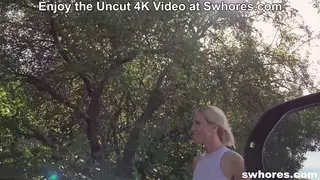POV Pickup Ends With Outdoor Car Doggystyle