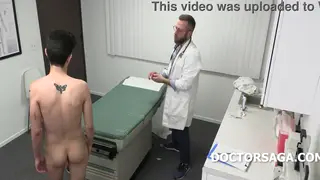 Doctor Examines Twink Patient In Hospital Uniform Roleplay