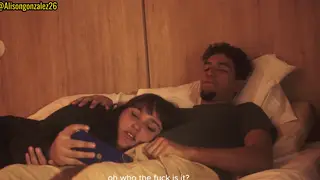 Curvy Latina BBW Deepthroats Stepbrother for Facial