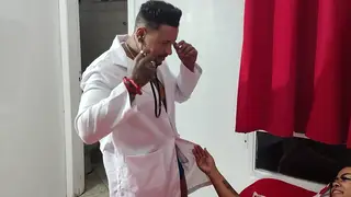 Blonde MILF Takes BBC Facial in Hospital Room
