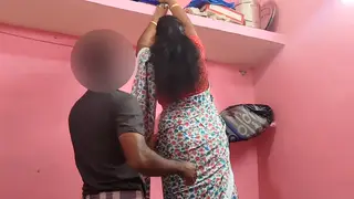 Busty Indian Stepmom Takes Creampie After Titjob