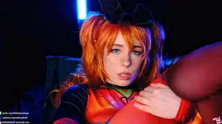 Redhead Cosplayer Takes a Creampie in POV
