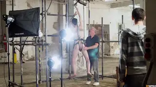 Dom Restrains Twink For Anal Toy Play