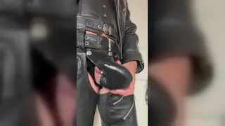 Mature European Stud Strokes His Uncut Cock in POV