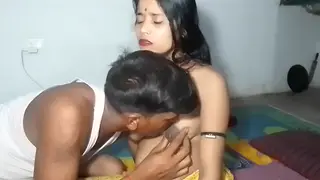 Pregnant Indian Wife Shares Milk with Husband