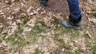 Stranger Fucks Amateur Ass Outdoors for Anal Creampie