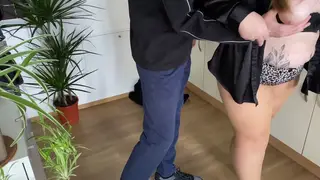 Curvy Mother-in-Law Takes a Hard Doggystyle Pounding