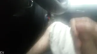 Latino Guy Works His Big Cock With Slow Strokes