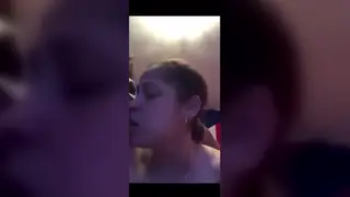 Ebony Woman Enjoys BBC Doggystyle with Older Man