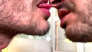 European Men Share Passionate Bareback Blowjobs