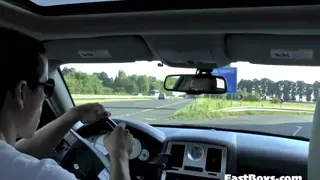 European Twink Receives Handjob During Outdoor Casting Session