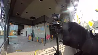 Police Arrive Amid Screams and Laughter at Halloween Cosplay Shoot
