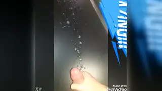 Solo Guy Strokes His Big Cock Until a Massive Spray Erupts