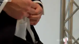 First-Timer Shaves Smooth Then Strokes to Explosive Finish