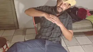 Latino Hunk Shows Off Boots and Bulge in Solo Vlog