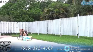 Busty Stepmom and Stepsister Share Cock in Compilation