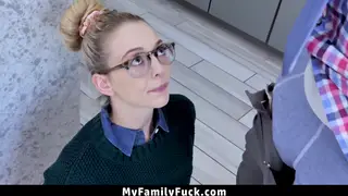 Busty Stepmom Rides Stepson in POV Anal Session