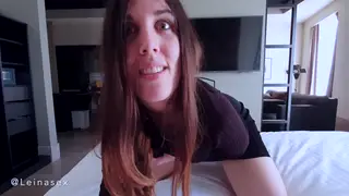 Cheating Spouse Works a Handjob While Husband Watches POV